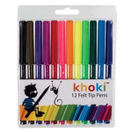 Koki's / Felt Tip Pens, Pack of 12's 